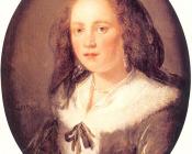 Young Woman in a Black Veil - 格里特·道